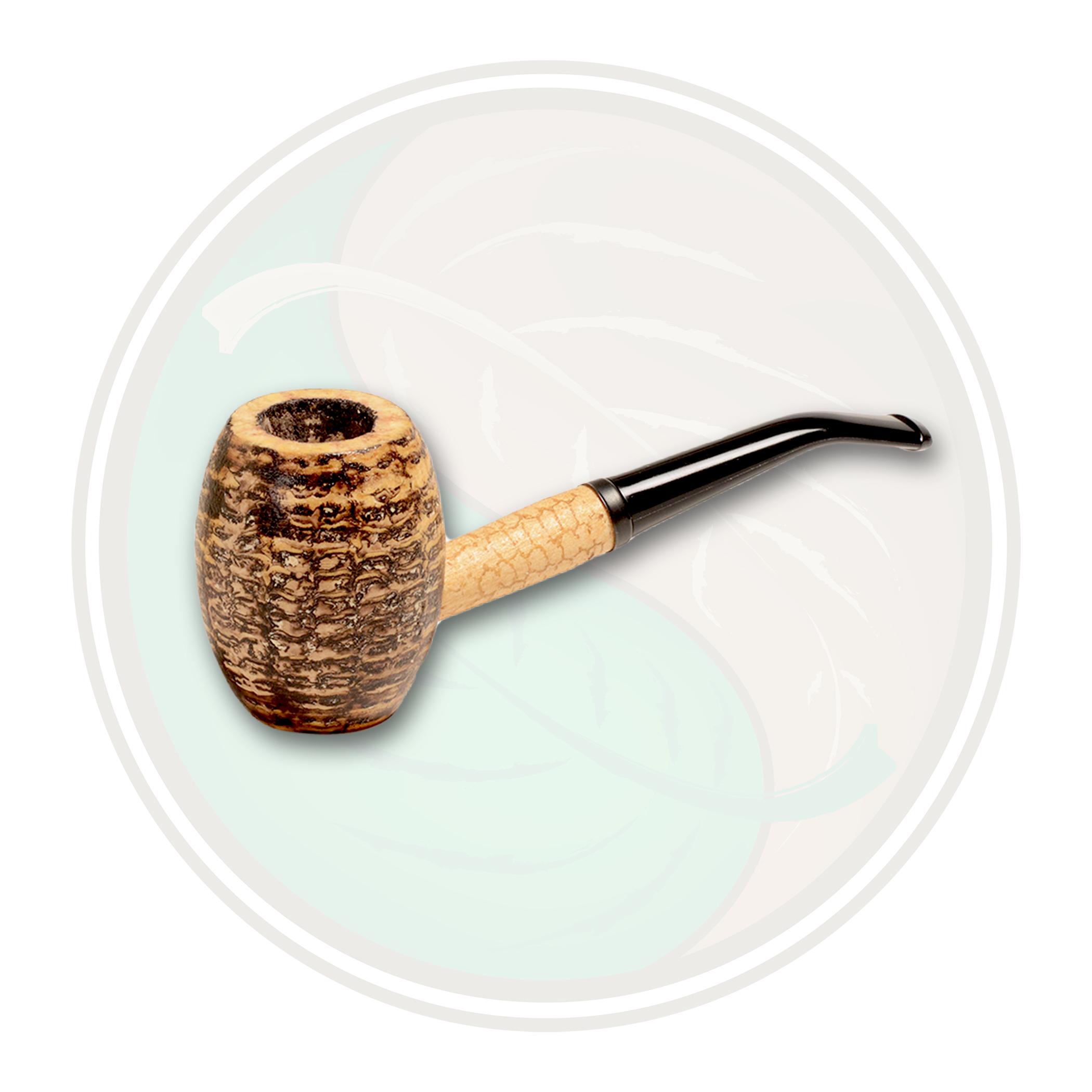 Country Gentleman Corn Cob Pipe for Filtered Tobacco Smoking Pipe Leaf